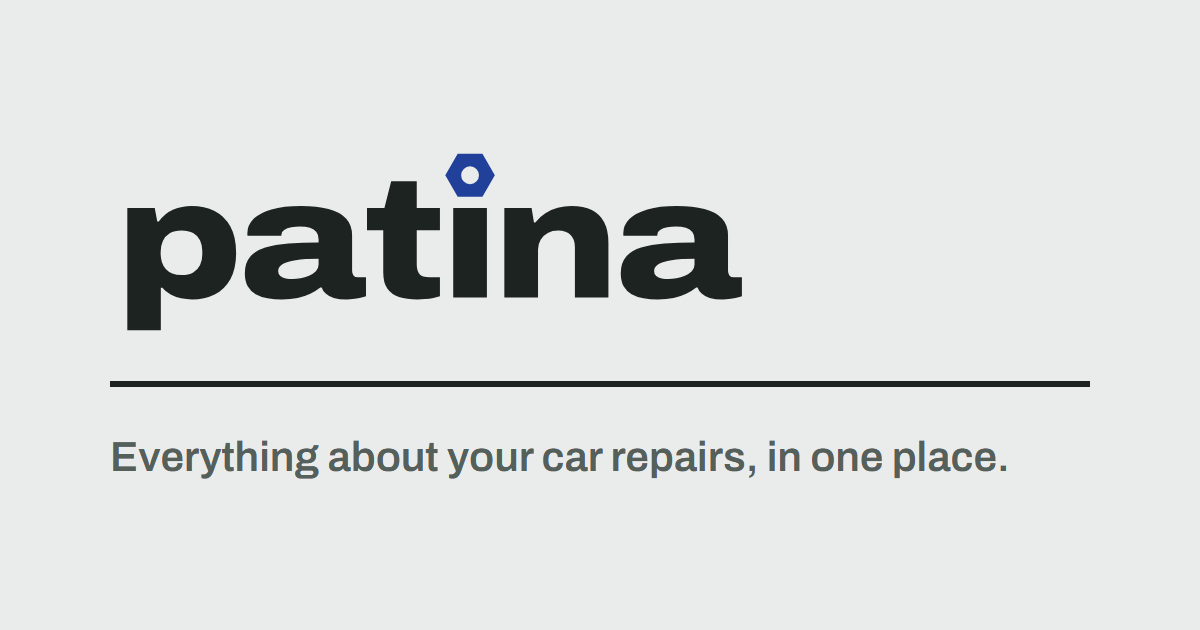 Patina: everything about your car repairs in one place